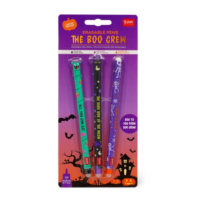Legami Set mit 3 löschbaren Gelstiften - The Boo Crew - Erasable Pen
