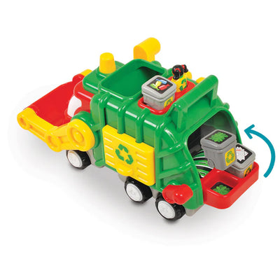 WOW Toys-Flip ‚n‘ Tip Fred Recycling-/Müllwagen