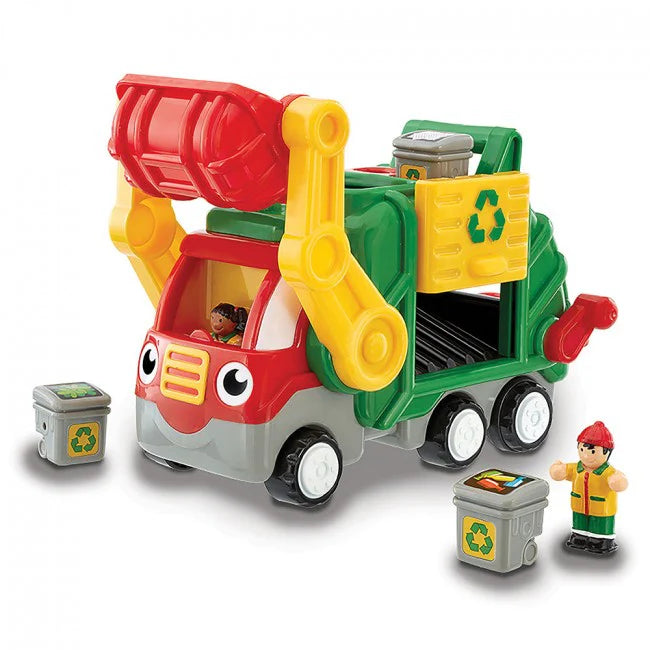 WOW Toys-Flip ‚n‘ Tip Fred Recycling-/Müllwagen