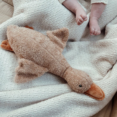 Flow Amsterdam -Liva (brown) - Rechargeable heartbeat comforter