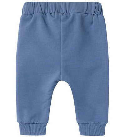 name it-NBMRINOS SWEAT PANT BRU-Bijou Blue