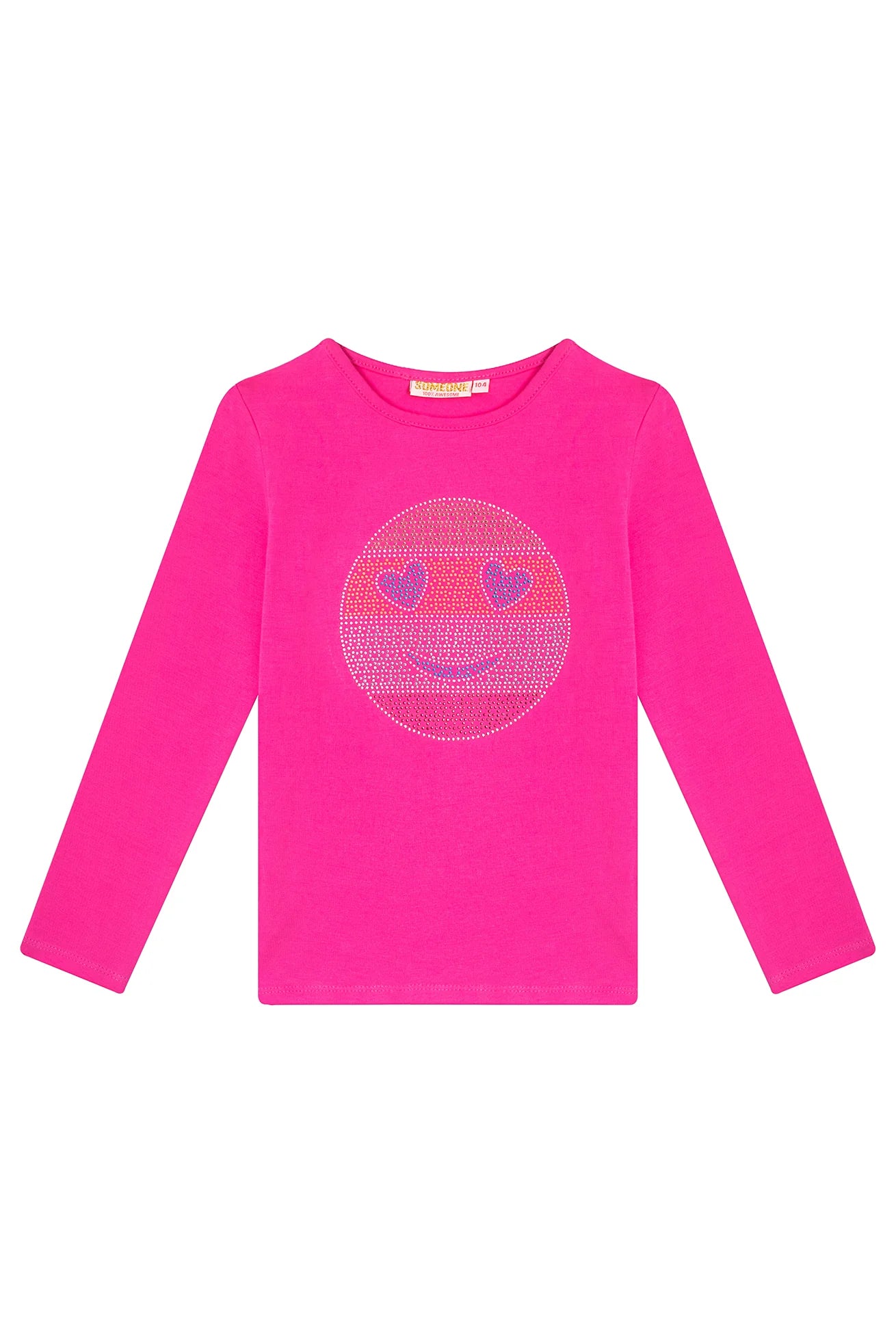 Someone_T-SHIRT LONG SLEEVES_DARK PINK