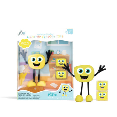 GLO PALS - Badespielzeug Alex Character Yellow