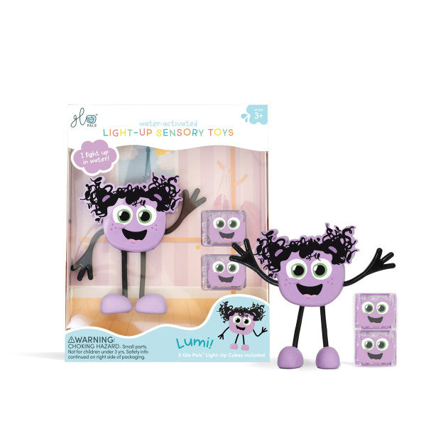 GLO PALS - Badespielzeug Lila Character Purple