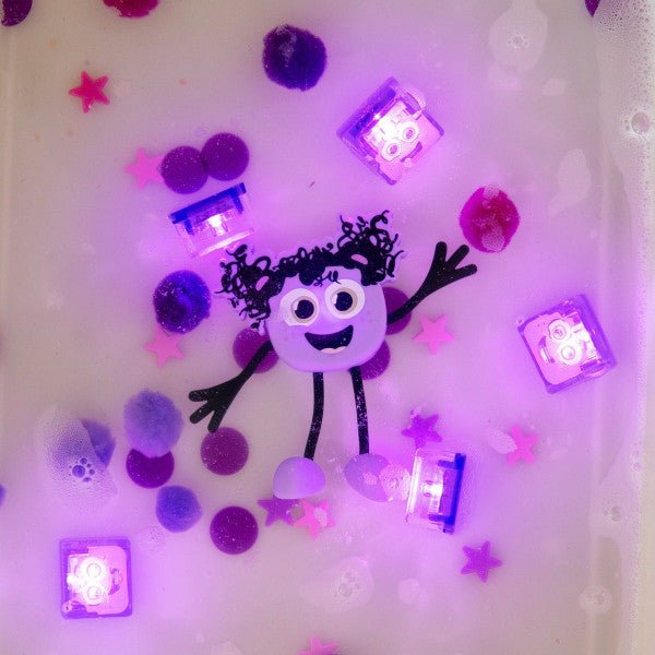 GLO PALS - Badespielzeug Lila Character Purple