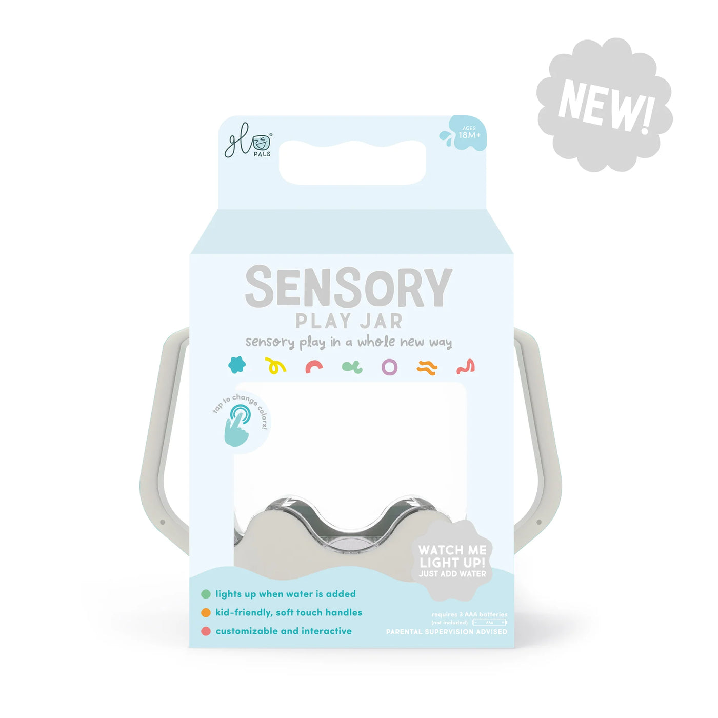 GLO PALS - Sensory Play Jar cream
