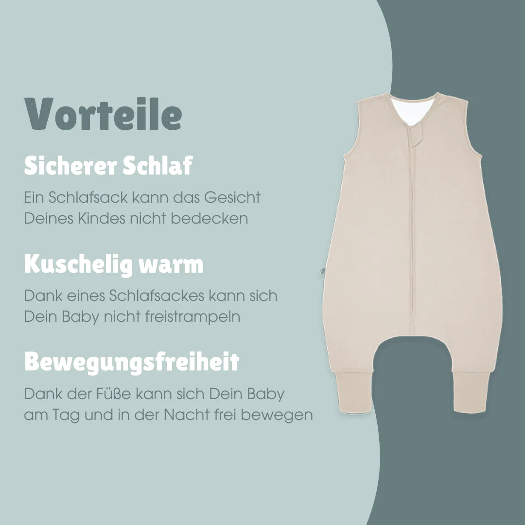 zöllner mio schlafsack emma & noah-Schlafsack mit Füßen