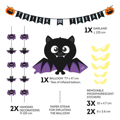 Legami Halloween-Deko-Set für die Tür - Trick Or Treat