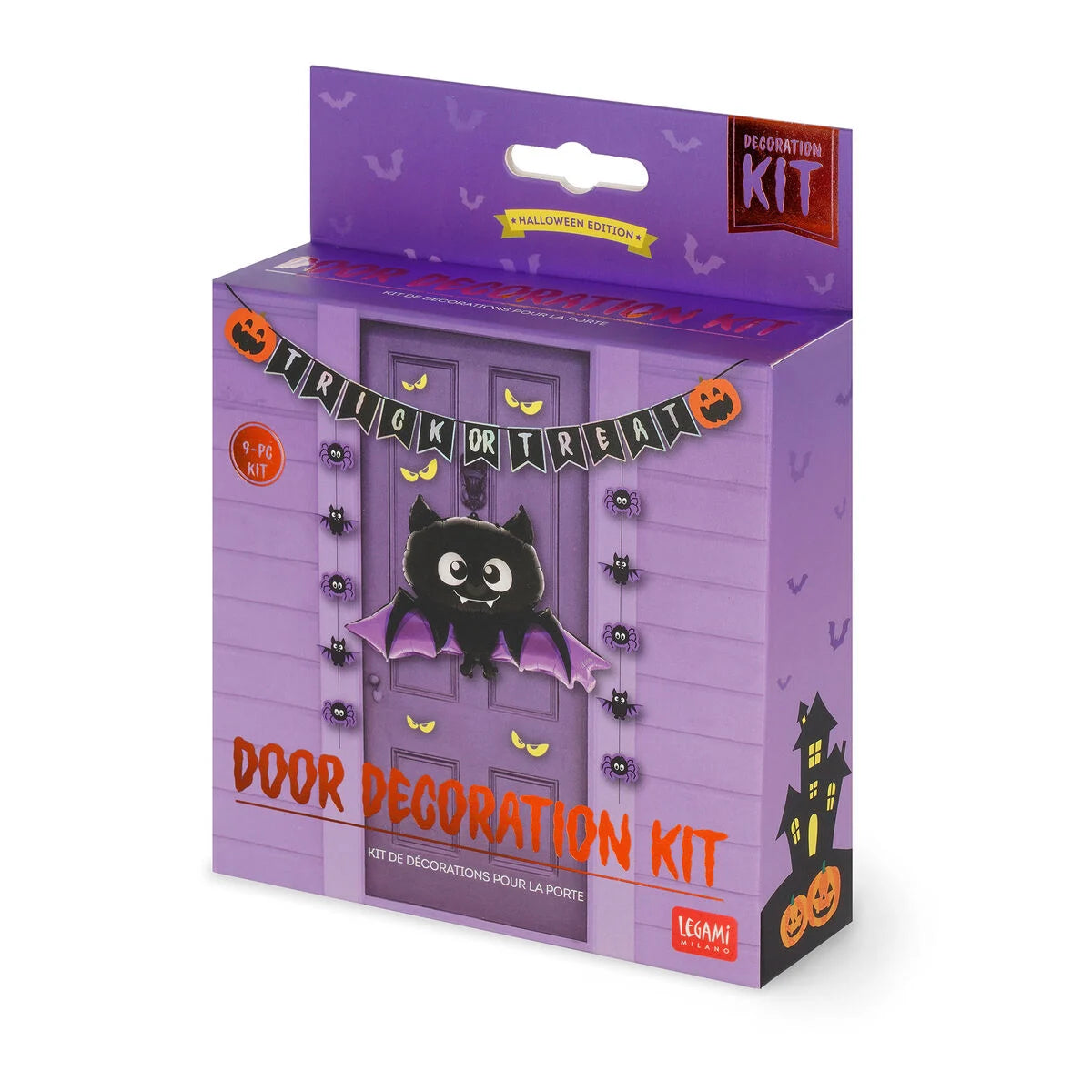 Legami Halloween-Deko-Set für die Tür - Trick Or Treat