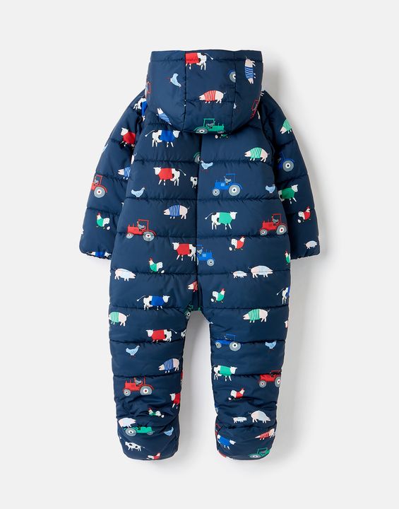 Tom Joule - Snuggle - Padded Pramsuit 0-24 Months