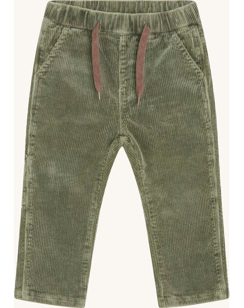 Hust and Claire-HCTreovor - Trousers-Turtle green