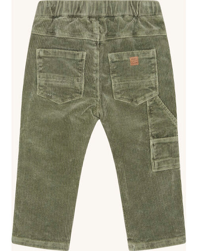 Hust and Claire-HCTreovor - Trousers-Turtle green