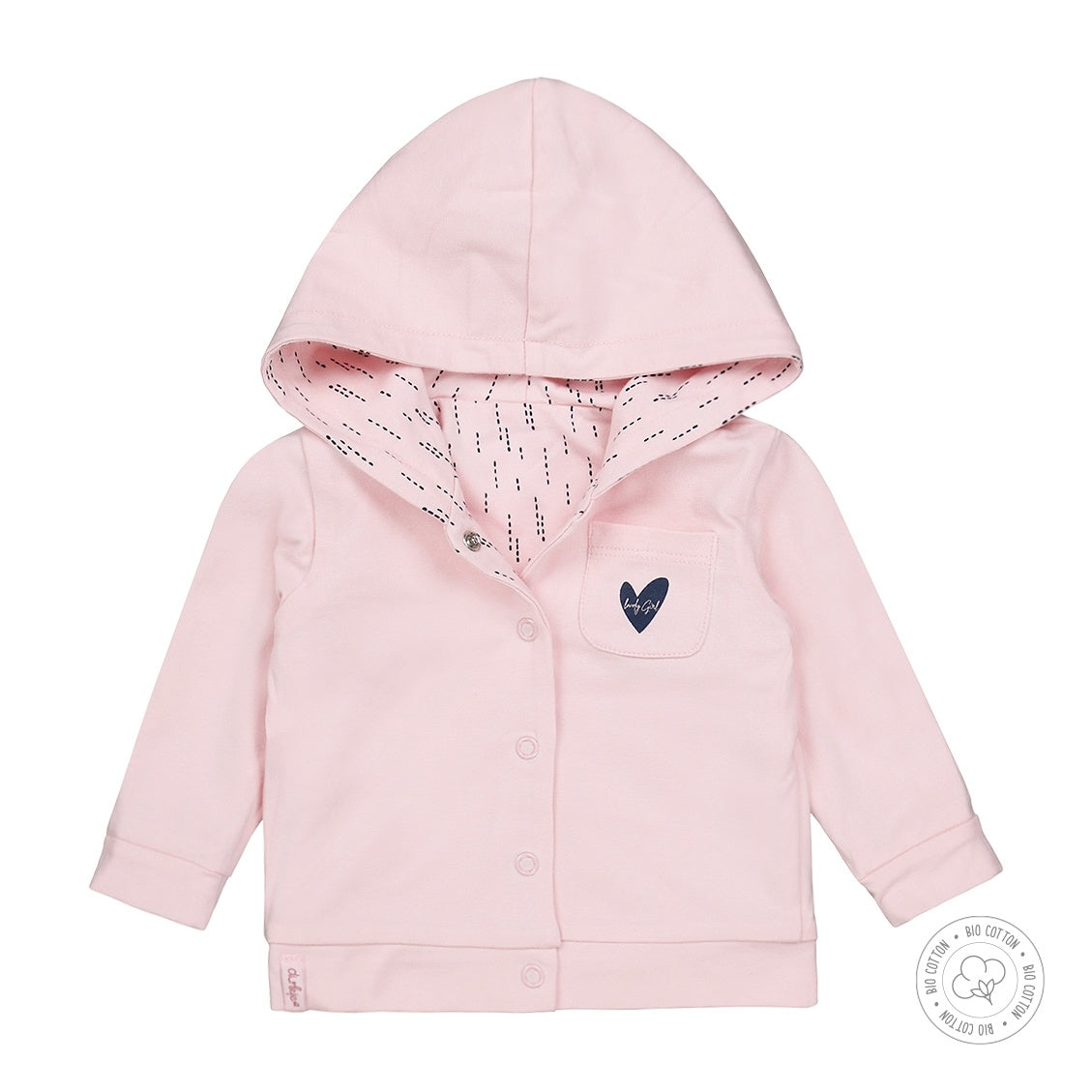 Girls Baby Wende Cardigan Bio Baumwolle