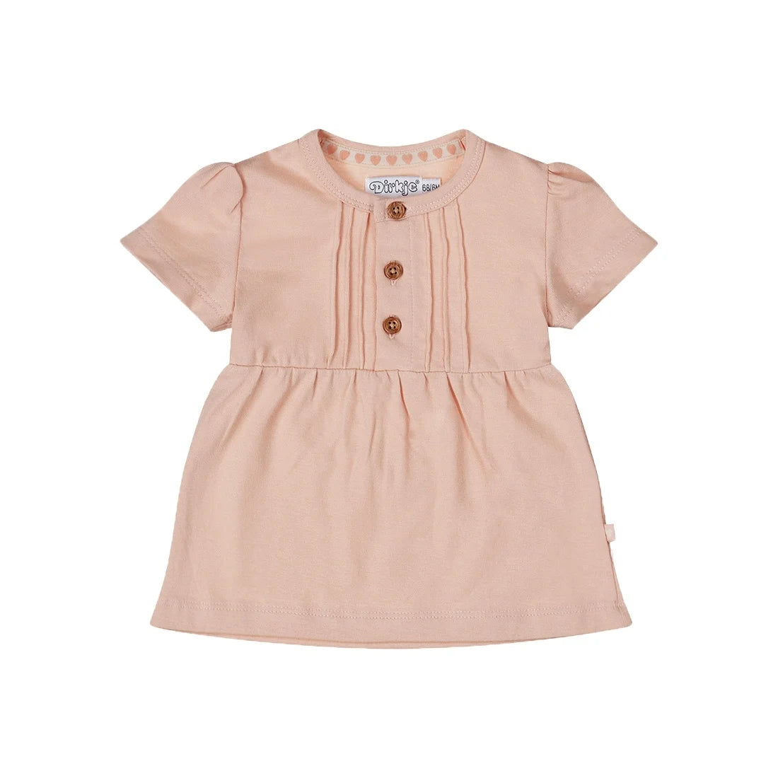 Dirkje-T-shirt ss-Light coral