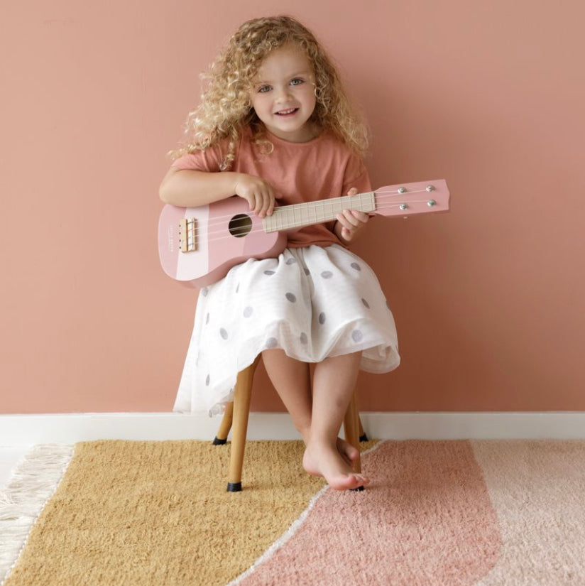 Little Dutch Gitarre Pink