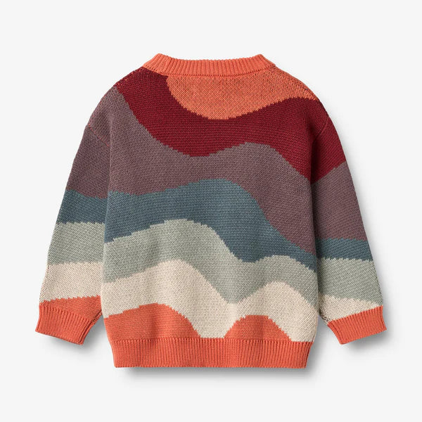 Wheat-Jaquard Pullover Knud-9042 multi
