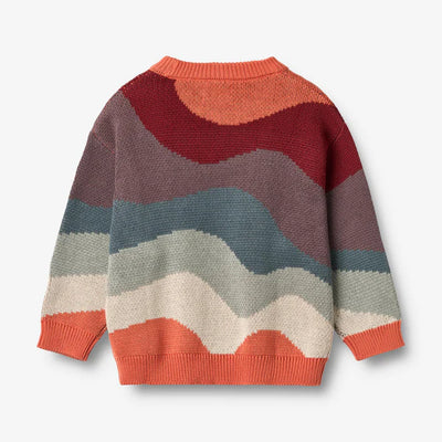 Wheat-Jaquard Pullover Knud-9042 multi
