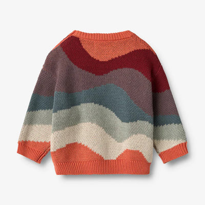 Wheat-Jaquard Pullover Knud-9042 multi
