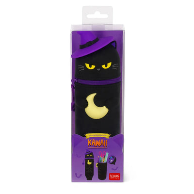 Legami 2-in-1-Federmäppchen aus weichem Silikon - Halloween - Kawaii