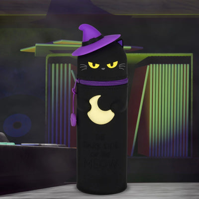 Legami 2-in-1-Federmäppchen aus weichem Silikon - Halloween - Kawaii