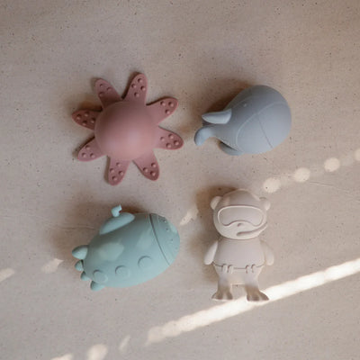 Mushie-Sealife Mold Free Bath Spielset