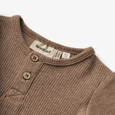 Wheat- Body L/S Benny coffee melange