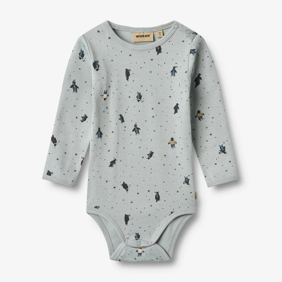Wheat- Body  L/S Berti soft rain penguins