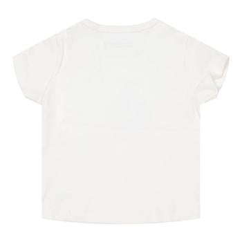 Little dutch- T-Shirt Korte Mouw Off White Boat