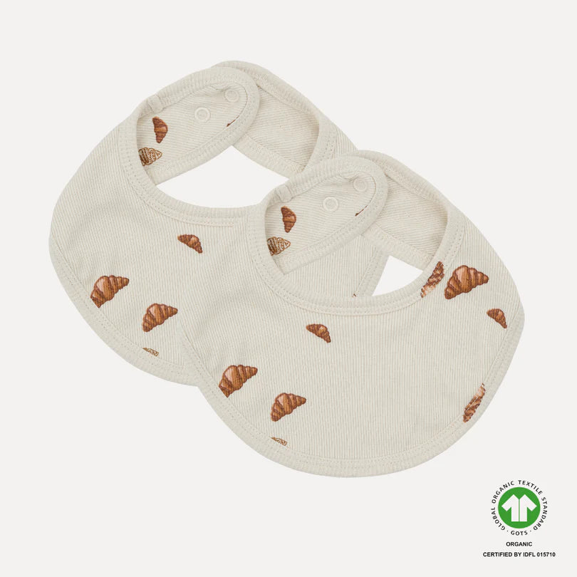 VACVAC Kutter bib, 2 pack - Croissant mini