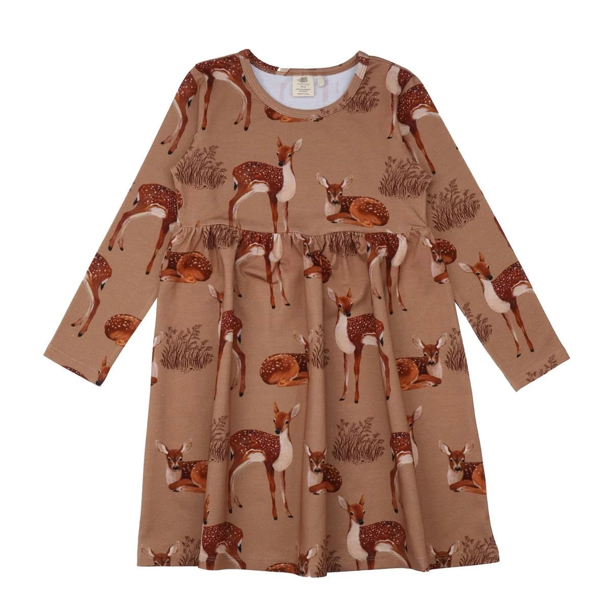 Walkiddy - Little Fawns Jersey Dress