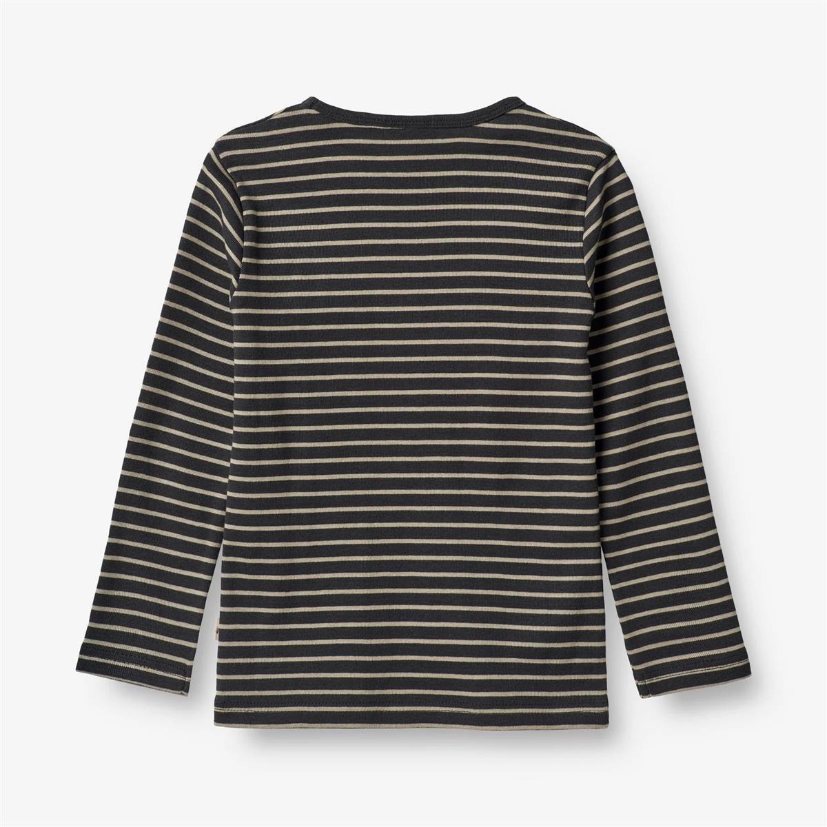 WHEAT - T-Shirt Stig - 1433 navy stripe