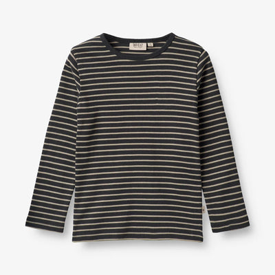 WHEAT - T-Shirt Stig - 1433 navy stripe