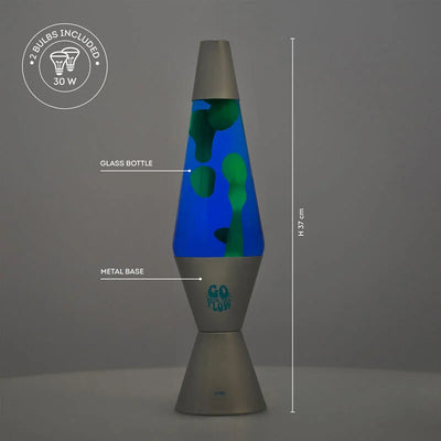Lavalampe - Magmastic! blau-grün