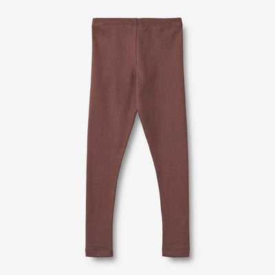 Wheat-Rib Leggings Maddy-3118 eggplant