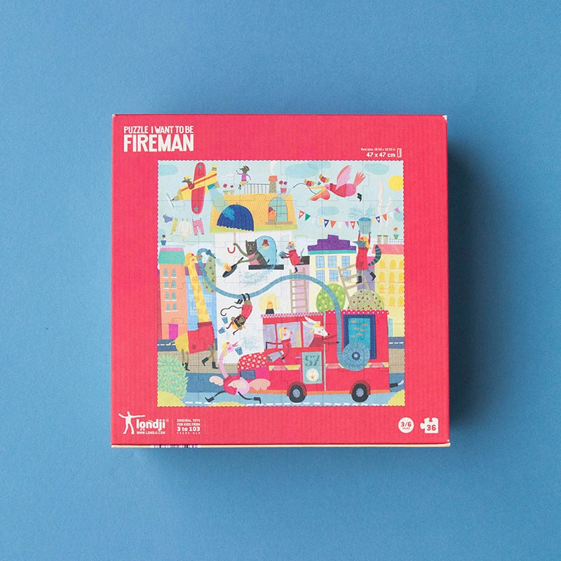 Puzzle - I want to be Firefighter