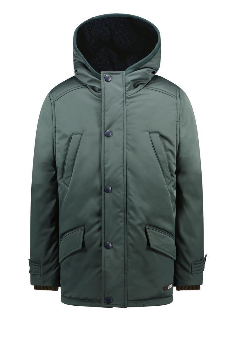 Moodstreet-MT Jungen Jacke Parka Dunkelgrün