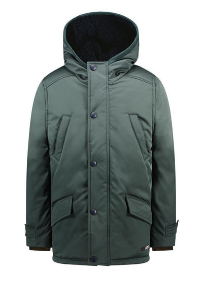 Moodstreet-MT Jungen Jacke Parka Dunkelgrün