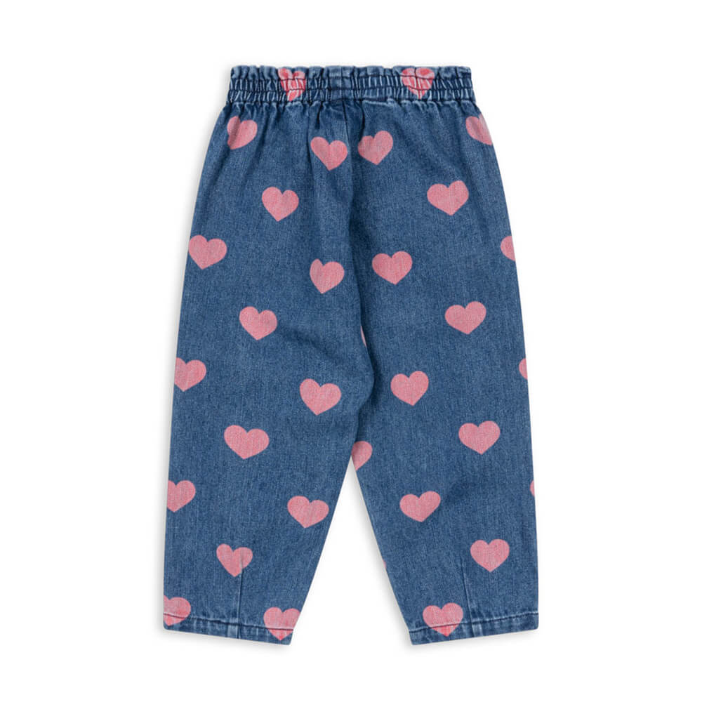 MAGOT FRILL PANTS GOTS BON COEUR PINK