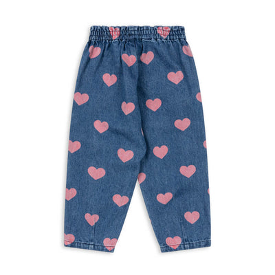 MAGOT FRILL PANTS GOTS BON COEUR PINK