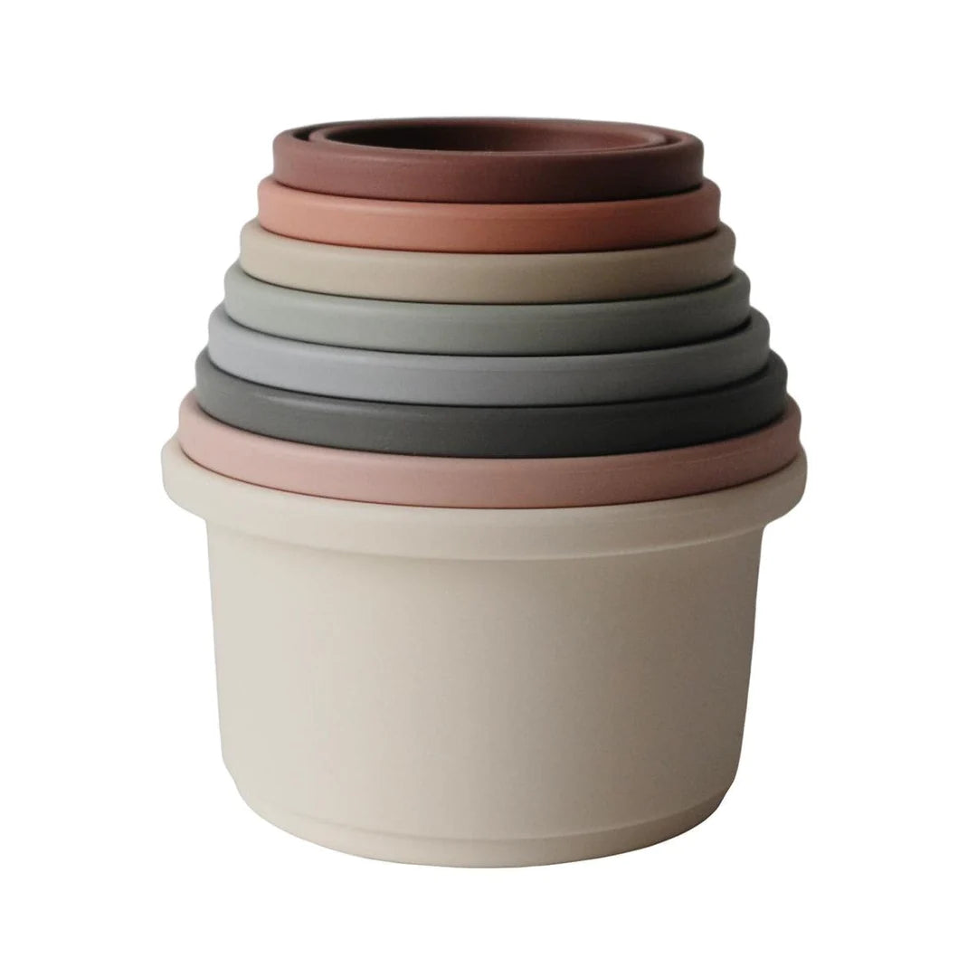 Mushie Stacking Cups Orginal