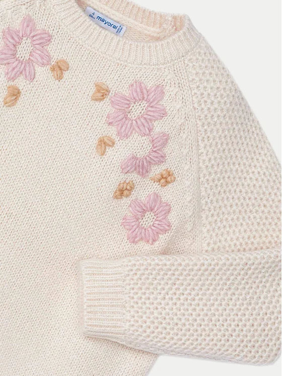 Mayoral-Pullover Blumen