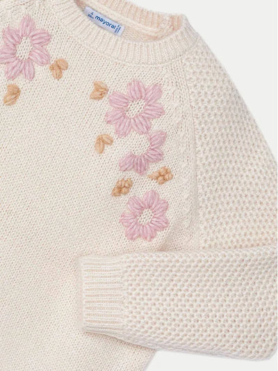 Mayoral-Pullover Blumen