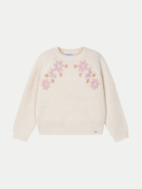 Mayoral-Pullover Blumen