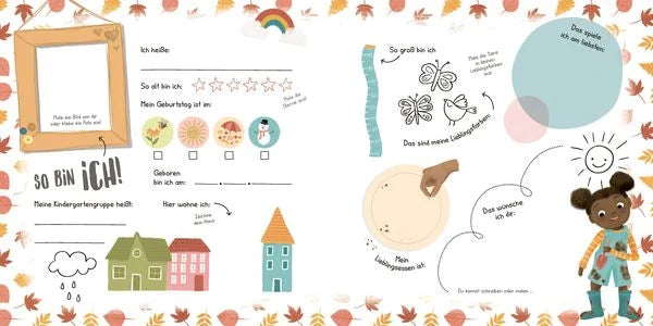 Mein Freundschaftsbuch. Eintragen, Malen, Erinnern - Für Kinder ab 3 Jahren