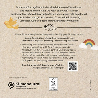 Mein Freundschaftsbuch. Eintragen, Malen, Erinnern - Für Kinder ab 3 Jahren