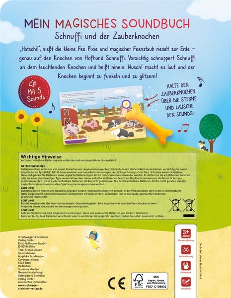 Mein magisches Soundbuch: Schnuffi und der Zauberknochen