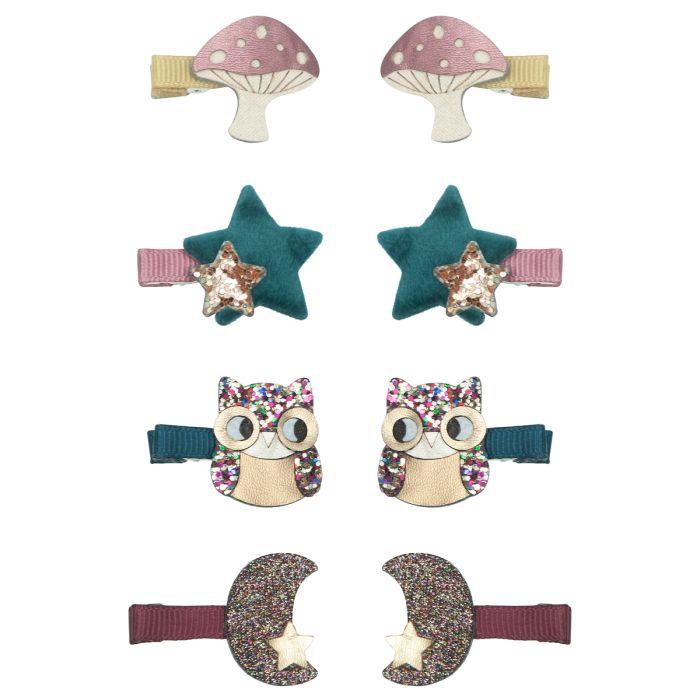 Mimi & Lula-MAGICAL OWL MINI CLIP SET