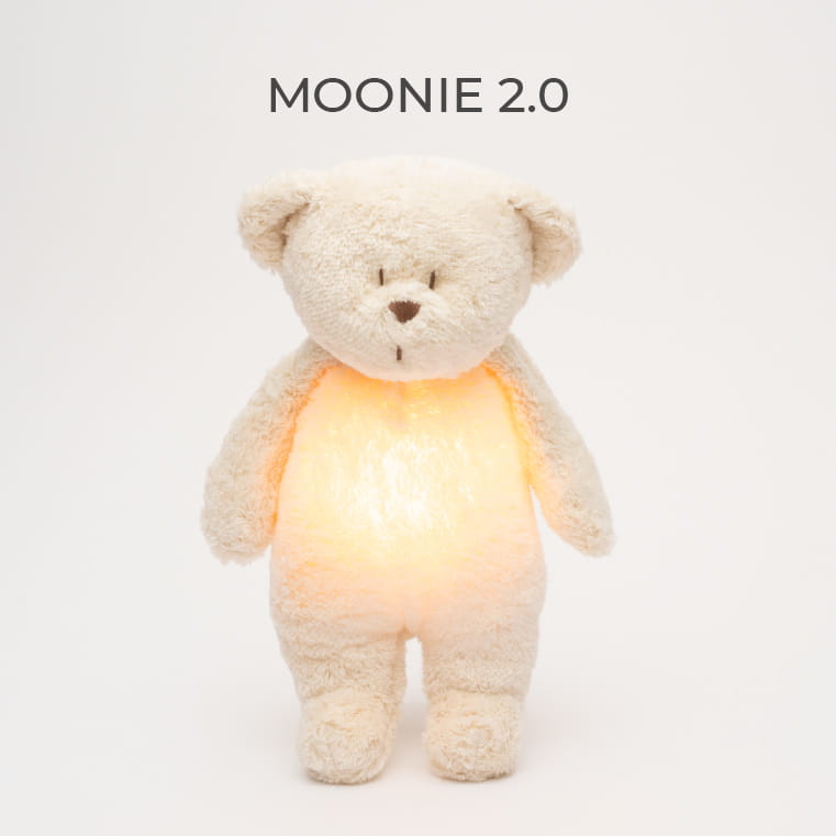 MOONIE 2.0 POLAR - ORGANIC HUMMING BEAR WITH A LAMP