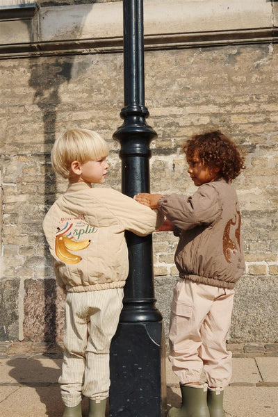Konges Sloejd-JUNO BOMBER JACKET-WALNUT