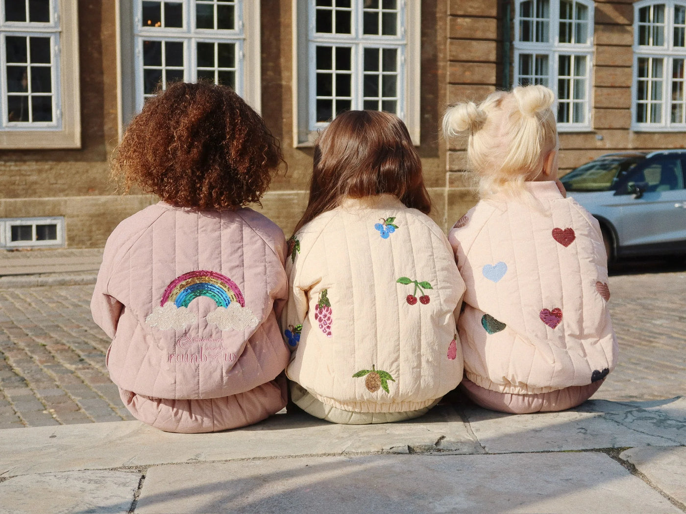Konges Sloejd-JUNO SEQUIN BOMBER JACKET-TWILIGHT MAUVE